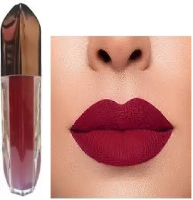 Luipui TRENDING MAROON LIQUID MATTE FINISH LIPSTICK PACK OF 1(MAROON, 6 ml)