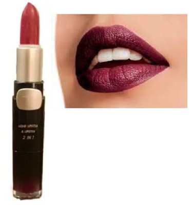 Luipui ATTRACTIVE STYLISH MAROON MATTE LIPSTICK PACK OF 1 BEST FOR LADY(maroon, 6 g)