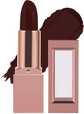 AFARAXIA Creamy Non Transfer Smudgeproof Matte Lipstick Ultra Pigmented maroon(MAROON, 3.8 g)