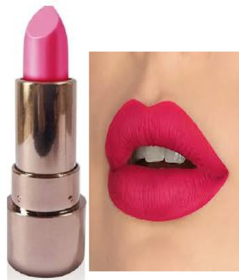 Luipui gorgeous pink crayon matte look lipstick waterproof amazing(pink, 6 g)
