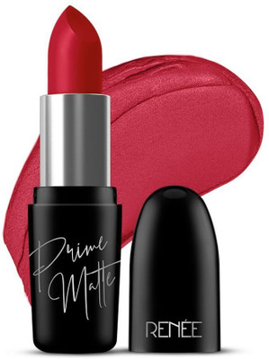 Renee Prime Matte Lipstick - Lightweight, Long-Lasting, Non-Drying, with Vitamin E(Rustic Red, 4.5 g)