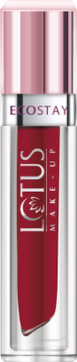 LOTUS MAKE - UP Ecostay Matte Lip Lacquer(Red Fantasy, 4 g)