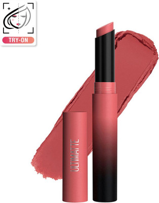 MAYBELLINE NEW YORK Color Sensational Ultimattes Lipstick | Matte Finish | Enriched With Jojoba Oil(499 More Blush, 1.7 g)