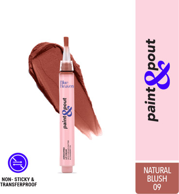 BLUE HEAVEN Paint & Pout Airwhipped Lip Cream S-09(2 ml, magnify deep)