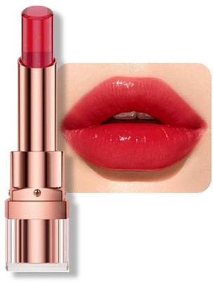 MYEONG Magic Temperature Color Change Gel Lip Gloss Crystal Pink Lipstick(3.8 g, Red)