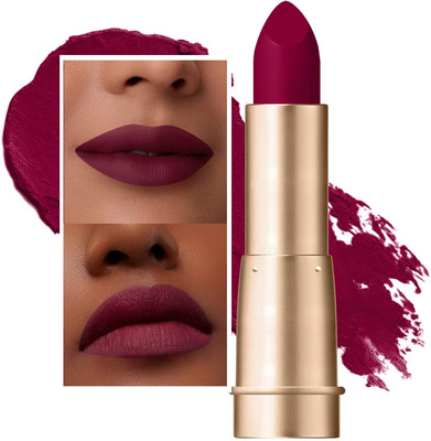 manasona Matte Finish Long Lasting Non Transfer Lipstick(Wine, 3.5 g)