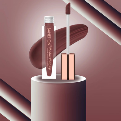 Banetion Liquid Matte Moisturizing Lipstick With Transfer Resistant Formula(Irish Coffee, 6 ml)