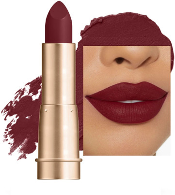 manasona Luxury Matte Long Lasting Non Transfer Lipstick(Maroon, 3.5 g)