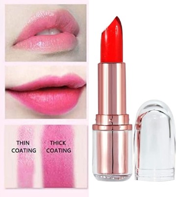 SEUNG WATERPROOF SMUDGE PROOF COLOR CHANGE GEL LIPSTICK(PINK, 3.6 g)