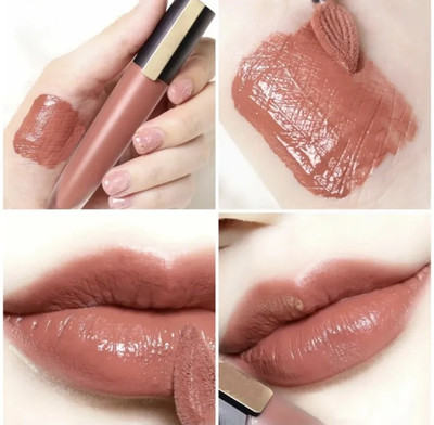 GABBU Non Transfer Smudge Proof Longlasting Liquid Matte Lipstick(Brown, 6 ml)