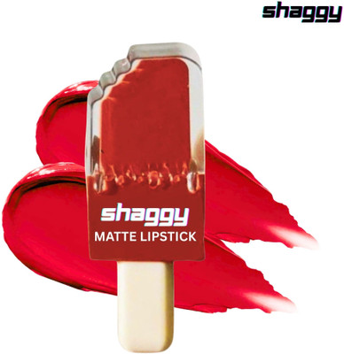 SHAGGY red matte liquid lipstick waterproof and trending( pack of 1)127(Red, 12 ml)