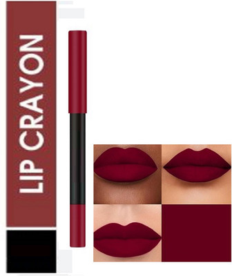 Luipui BEST LONG LASTING MATTE MAROON COLOR LIPSTICK WATERPROOF PACK OF 1(MAROON, 4 ml)