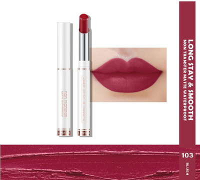 luzimaisa Non-Transfer Long Stay & Smooth Matte Lipstick(BLUSH, 3.8 g)