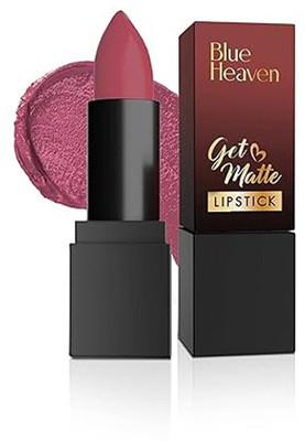 BLUE HEAVEN Get Matte Lipstick(402-PM, 4 g)