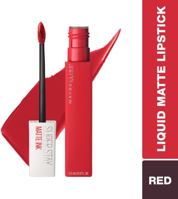 MAYBELLINE NEW YORK Superstay Matte Ink Liquid Lipstick |Transfer Proof|16 Hr Wear(Ambitious, 5 ml)