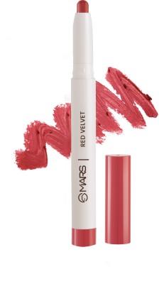 MARS Non-Transfer Long Lasting Poppins Rotating Matte Lip Crayon(Red Velvet-20, 1.3 g)