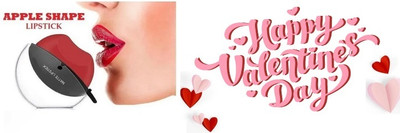YAWI Perfect Apple shape Matte Finish Lipstick(Red, 5 g)
