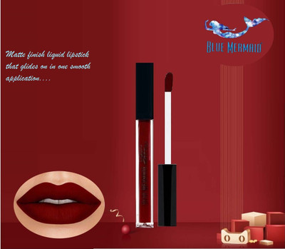 BLUEMERMAID New Lip Color Deep Maroon (Matte)(Maroon, 6 ml)