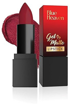 BLUE HEAVEN Get Matte Lipstick(103-R, 4 g)