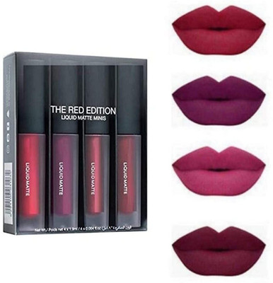wryak 4x1 lipstic(Red, 6 ml)
