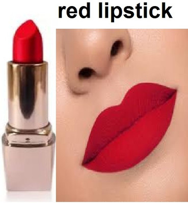 Luipui red crayon matte lipstick best for gorgeous lady(red, 6 g)