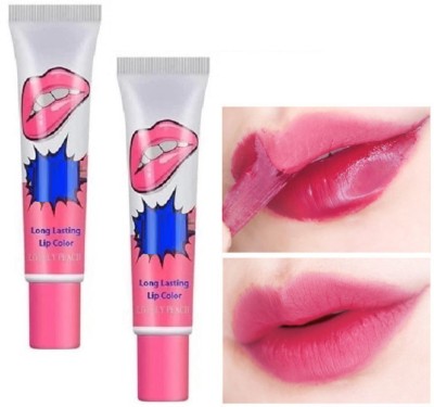 ADJD Combo Lip peel mask Lipstick With Lip Mask/Plumper Lovley peach(Lovley peach, 20 g)