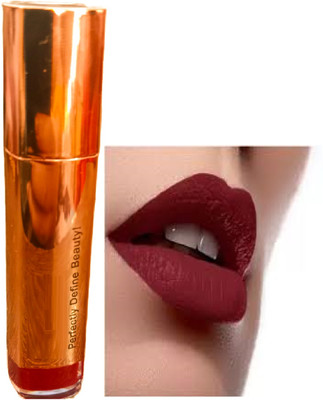 Luipui BEAUTIFUL MAROON LIQUID MATTE FINISH LIPSTICK PACK OF 1(MAROON, 6 ml)