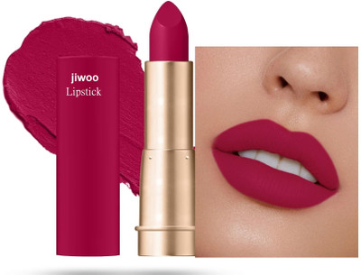 Jiwoo Ultra Pigmented Creamy Matte Lipstick For Women(Dark pink, 3.5 g)
