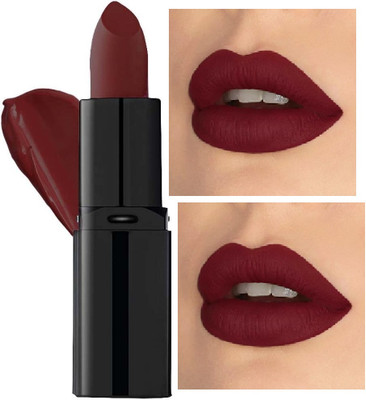 Jiwoo Creamy Non Transfer Smudgeproof Lipstick Ultra Pigmented maroon(maroon, 3.5 g)