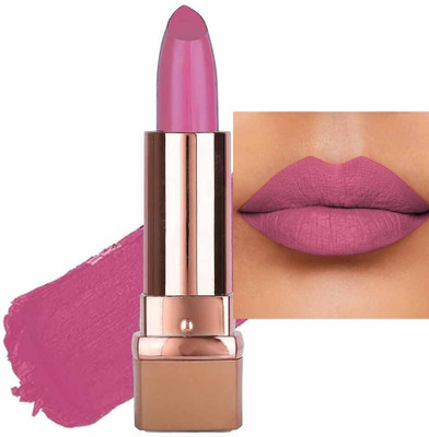 GULGLOW99 Powerstay Kiss Proof Highly Pigmented Long Lasting Lipstick(MAUVE PINK, 4.2 g)