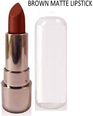 Luipui BROWN MATTE LIPSTICK PACK OF 1 SMOOTH AND AWESOME(BROWN, 6 g)