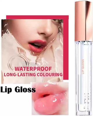 GABBU Soft & Dewy Lips Long Lasting Lip Gloss(Transparent, 6 ml)