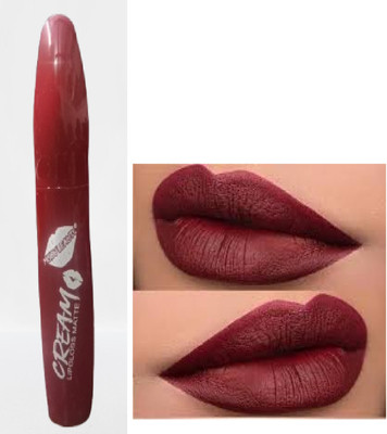 Luipui MAROON LIQUID MATTE LOOK LIPSTICK PACK OF 1(maroon, 6 g)