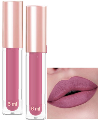 ADJD Combo Velvety Soft Finish Weightless Formula Long Lasting Lipstick Dusty rose(rose berry, 12 ml)