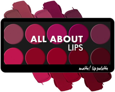DARVING 10 Matte Lipstick palette LIP JELLY(MULTI COLOR, 10 g)