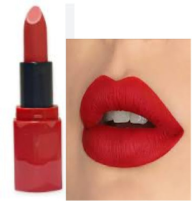 Luipui red matte lipstick awesome waterproof(red, 6 g)