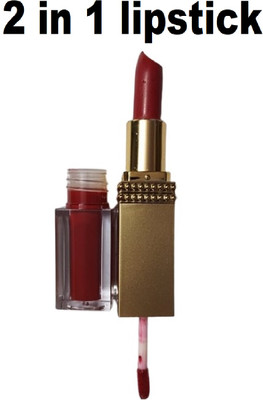 Neycare new look red lipstick easy to use long lasting pack of 1(red, 4 g)