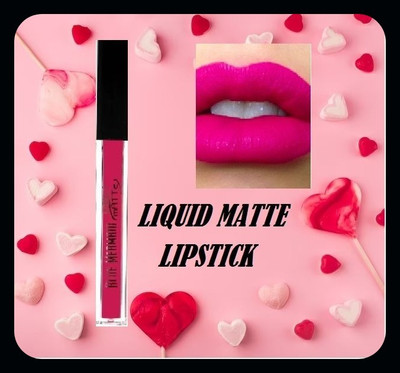 SEUNG HIGH QUALITY MATTE LIQUID LIPSTICK FOR WOMEN-Nw(PINK, 6 ml)