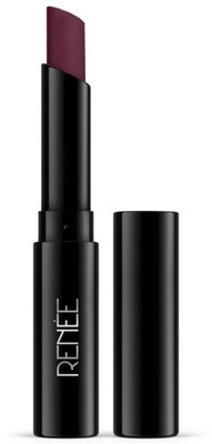 Renee Very Matte Lipstick, Hydrating, Weightless, Full Coverage, Intense Color Payoff(Plum, 1.6 g)