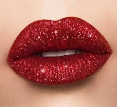 BLUEMERMAID Matte multipurpose you can also used eyes and cheeks Metallic lipstick(RED, 3.8 g)