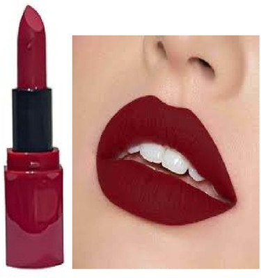 Luipui maroon matte lipstick waterproof trending pack of 1(maroon, 6 g)