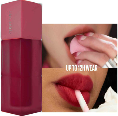 Emijun Non Transfer Smudge Proof Longlasting Sensational Liquid Matte Lipstick(pink, 6 ml)