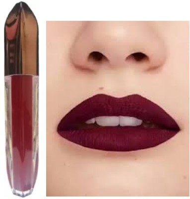 Luipui maroon matte lipstick trending waterproof pack of 1(maroon, 6 ml)