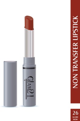 Glam21 Cosmetics Non Transfer Lipstick-Longlasting & Lightweight Creamy Matte Look for Everyday(Sultry Wow-26, 2.8 g)