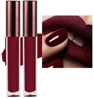 THTC Ultra Matte Liquid Lipstick|High Pigmentation & Lightweight Lip Colour Formula(MAROON, 7 g)