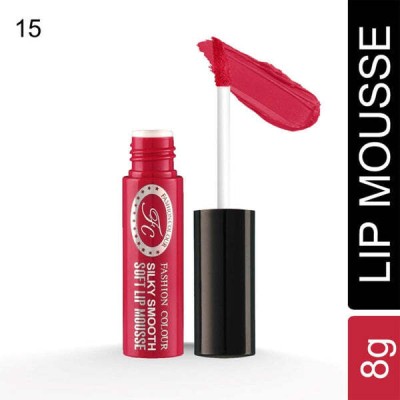 FASHION COLOUR Kiss Lip No Transfer Lipstick N-333(True Scarlet, 8 g)