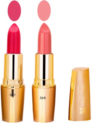 G4U Lipstick Set Multi-Finish 2 Piece, Cream & Matte Lipcolors 16DEC22A49(MULTI, COLOR, 7.2 g)