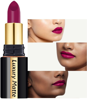 AEPRUY Non-Transfer Long Stay & Smooth Lipstick Dark pink(Maple Magenta, 4 g)
