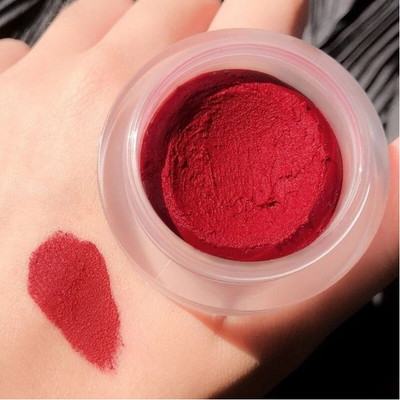 GABBU WaterproofMousse Matte Velvet Blush Red Rose Tint Lip Cheek Lipstick(Red Rose, 8 g)