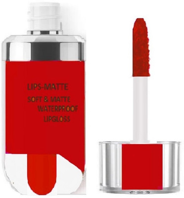 GABBU Liquid Matte Lipstick Non Transfer Lip Color Long stay Smudgeproof(tomato red, 3.5 ml)